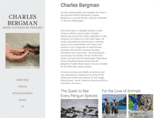 Tablet Screenshot of charlesbergman.com